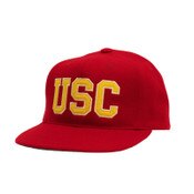 USC Trojans Cardinal Wool Retro Roots Melton Adjustable Hat